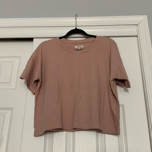 Madewell Boxy Crop Tee